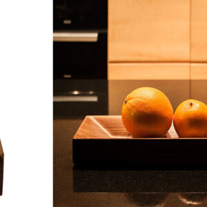 Holzschale TEAR Handgemacht aus Massivholz