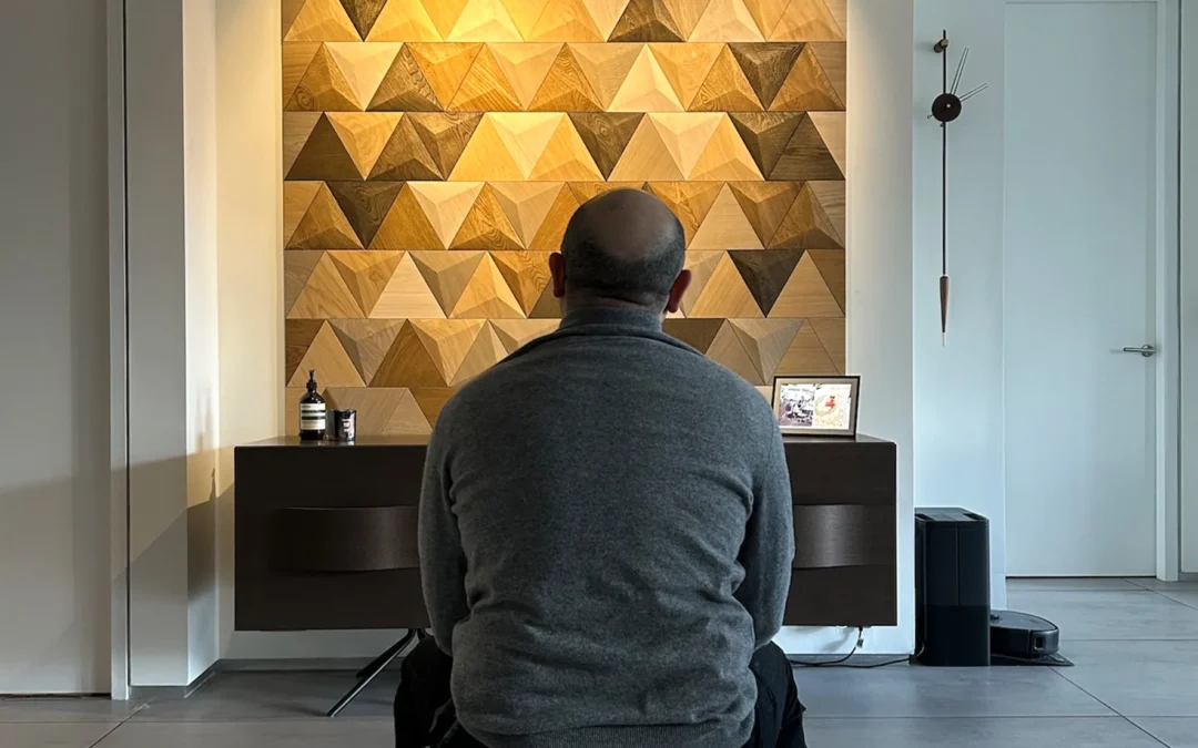 DEKORATIVE WANDVERKLEIDUNGEN IM WOHNZIMMER